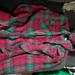 Plaid hoodie